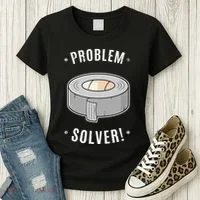 Duct Tape Problem Solver Women's T-Shirt thumb 3