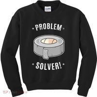 Duct Tape Problem Solver Kids Sweatshirt thumb 0