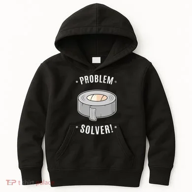 Duct Tape Problem Solver Kids Hoodie