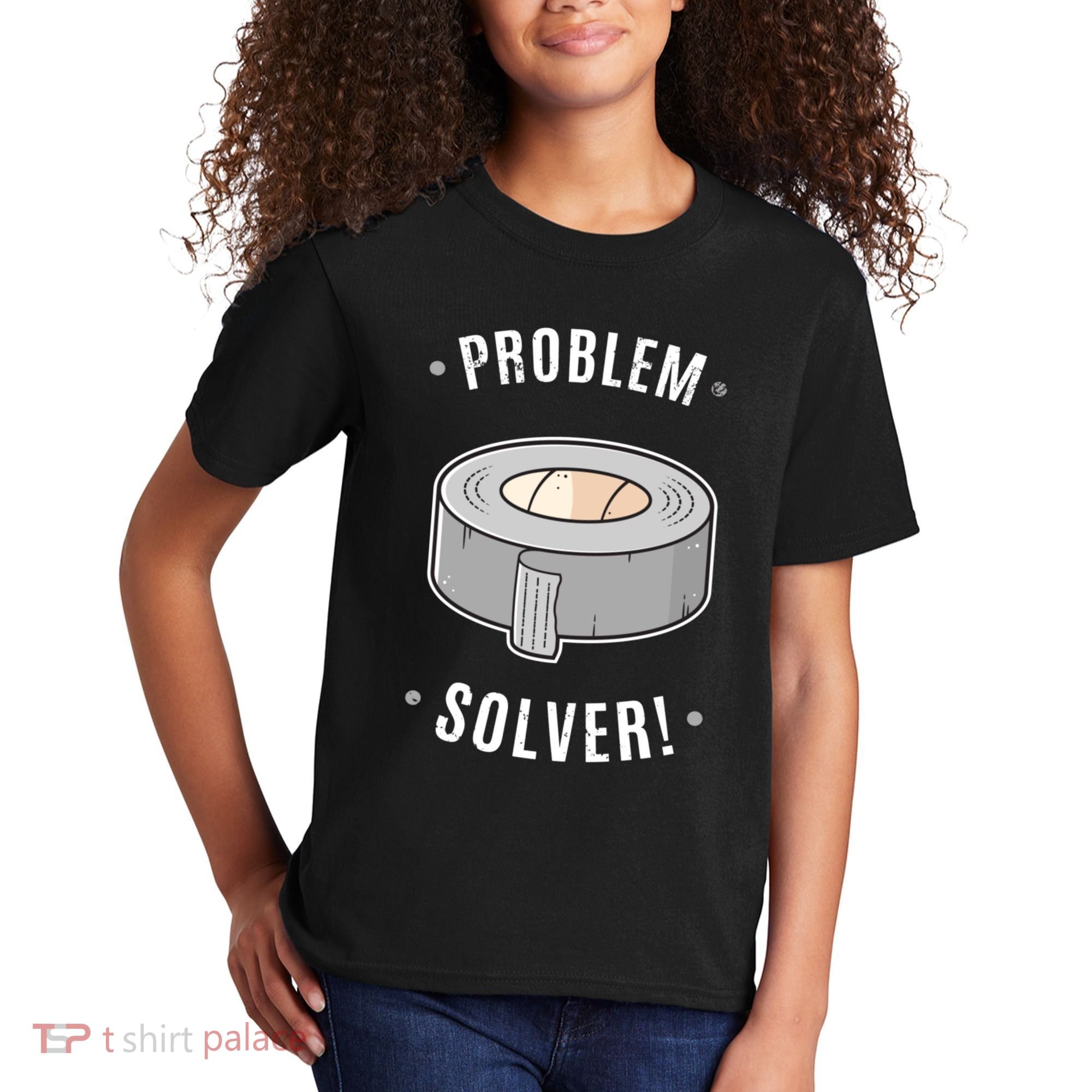 Duct Tape Problem Solver Kids T-Shirt