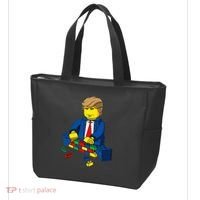 Donald Trump Presidential Building Brick Wall Tote Bag thumb 3