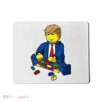 Donald Trump Presidential Building Brick Wall Mousepad thumb 0