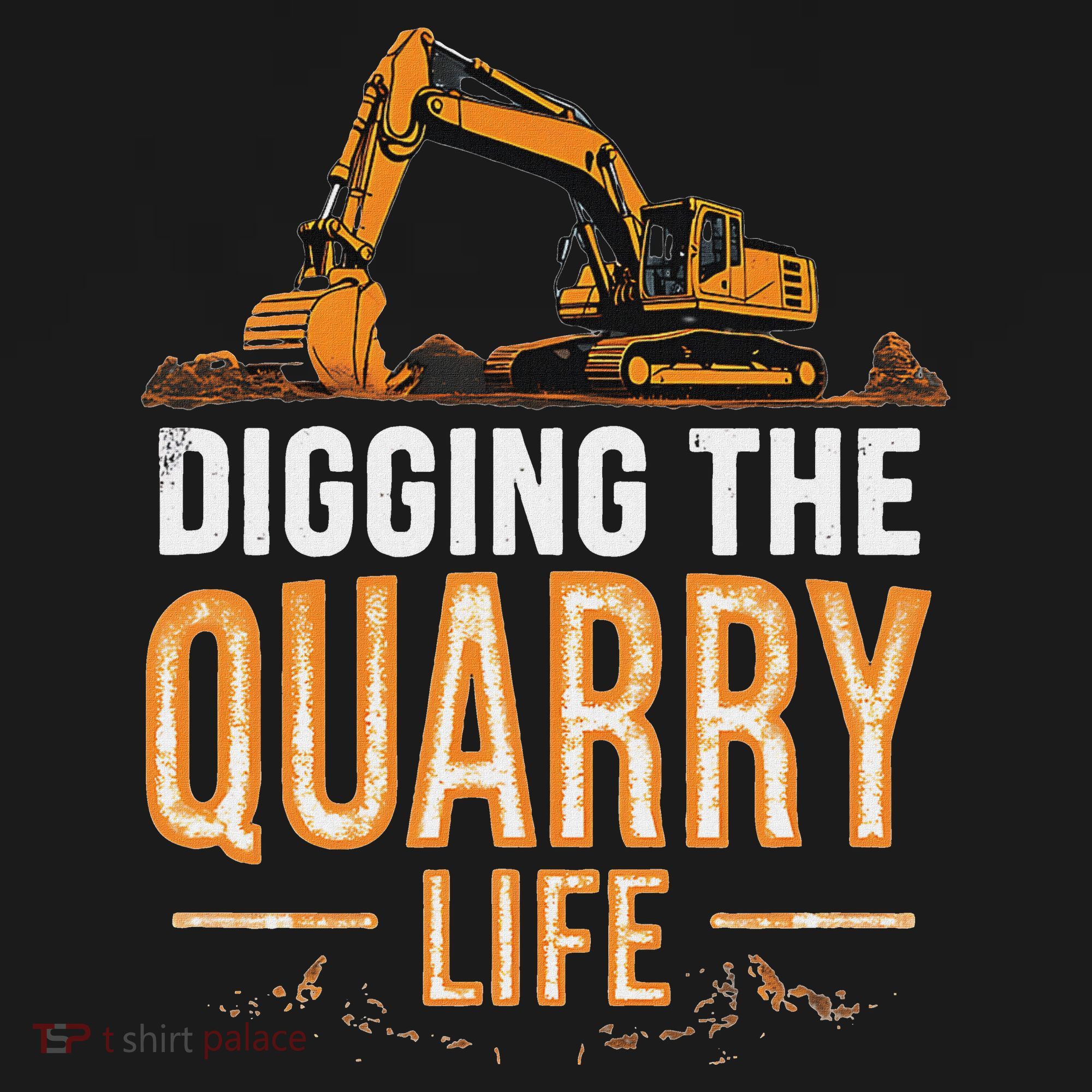 Digging The Quarry Life Excavation Ornament