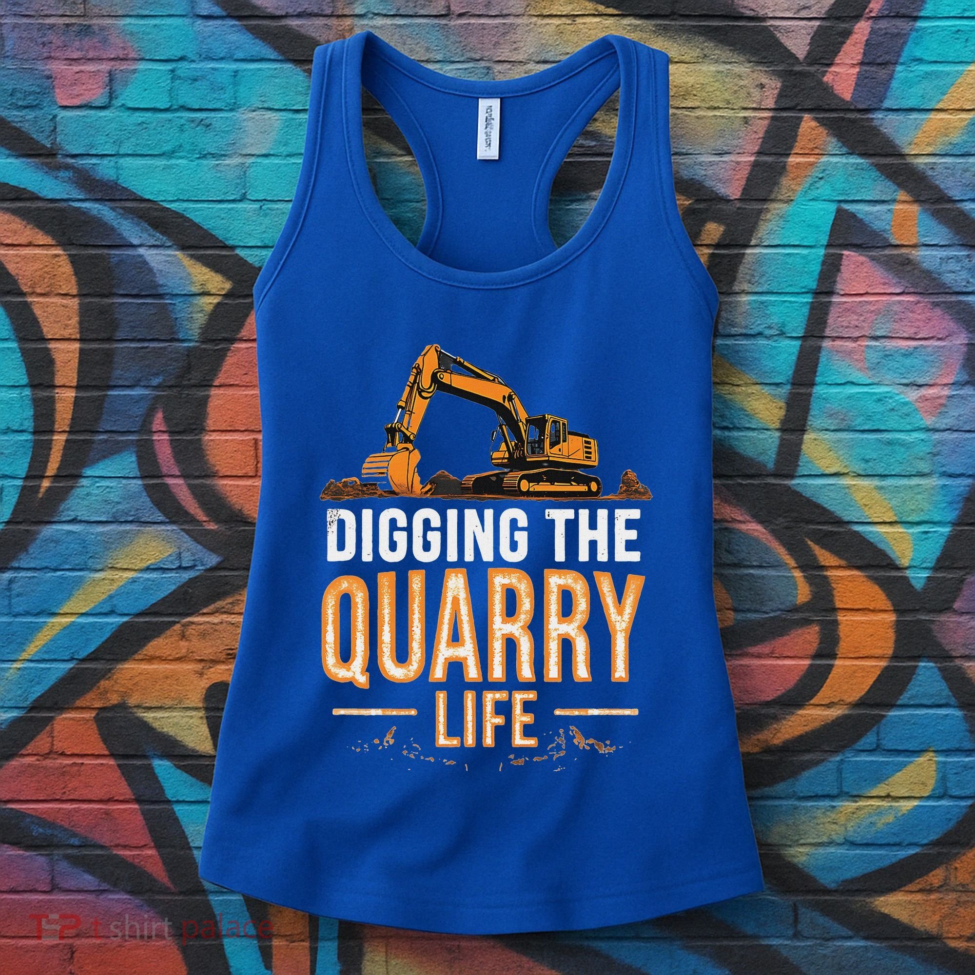 Digging The Quarry Life Excavation Women's Tank Top