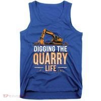 Digging The Quarry Life Excavation Tank Top thumb 0
