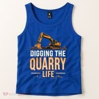 Digging The Quarry Life Excavation Tank Top thumb 2