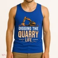Digging The Quarry Life Excavation Tank Top thumb 3