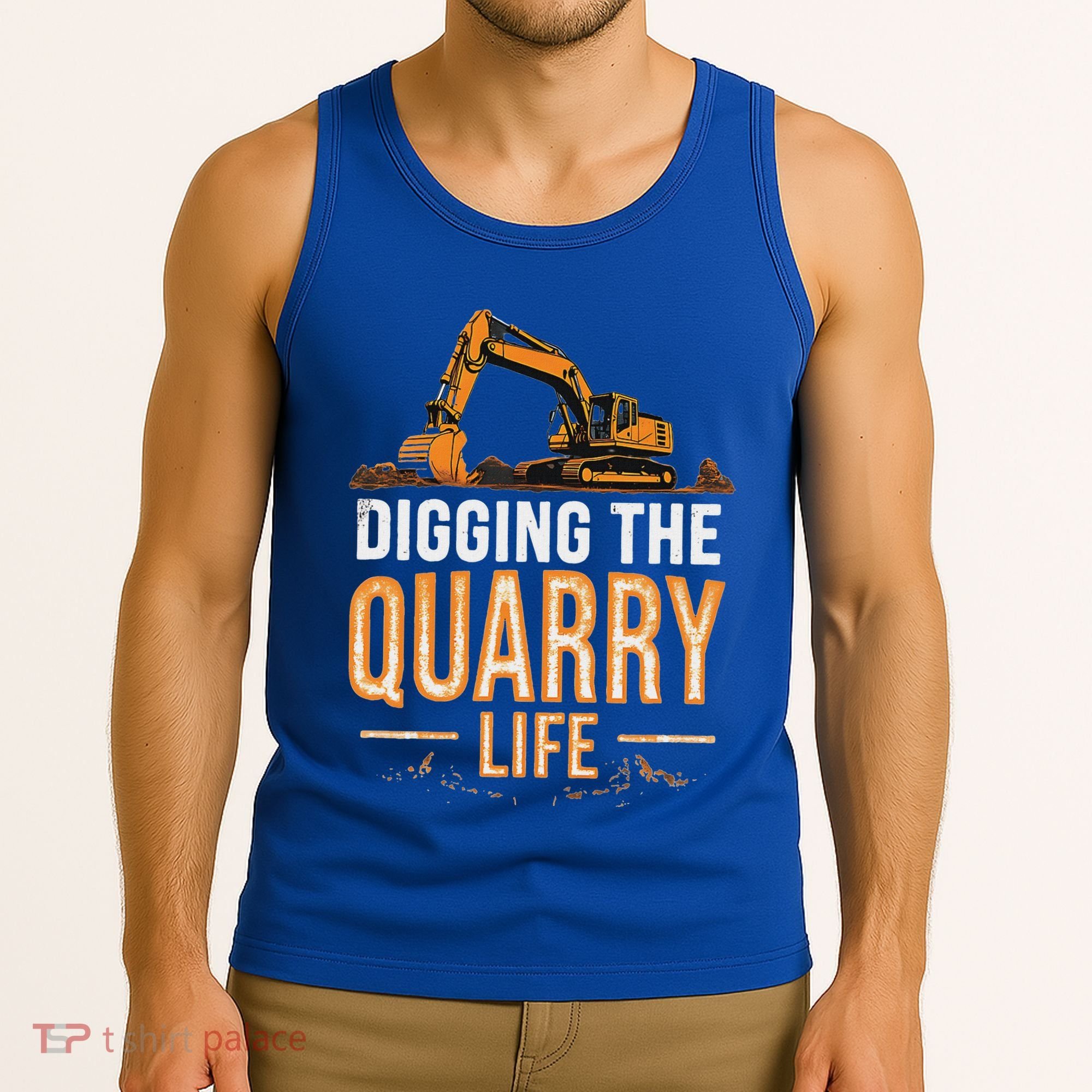 Digging The Quarry Life Excavation Tank Top