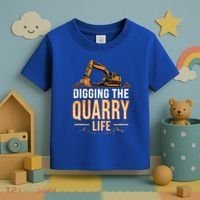 Digging The Quarry Life Excavation Toddler T-Shirt thumb 3