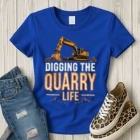 Digging The Quarry Life Excavation Women's T-Shirt thumb 3