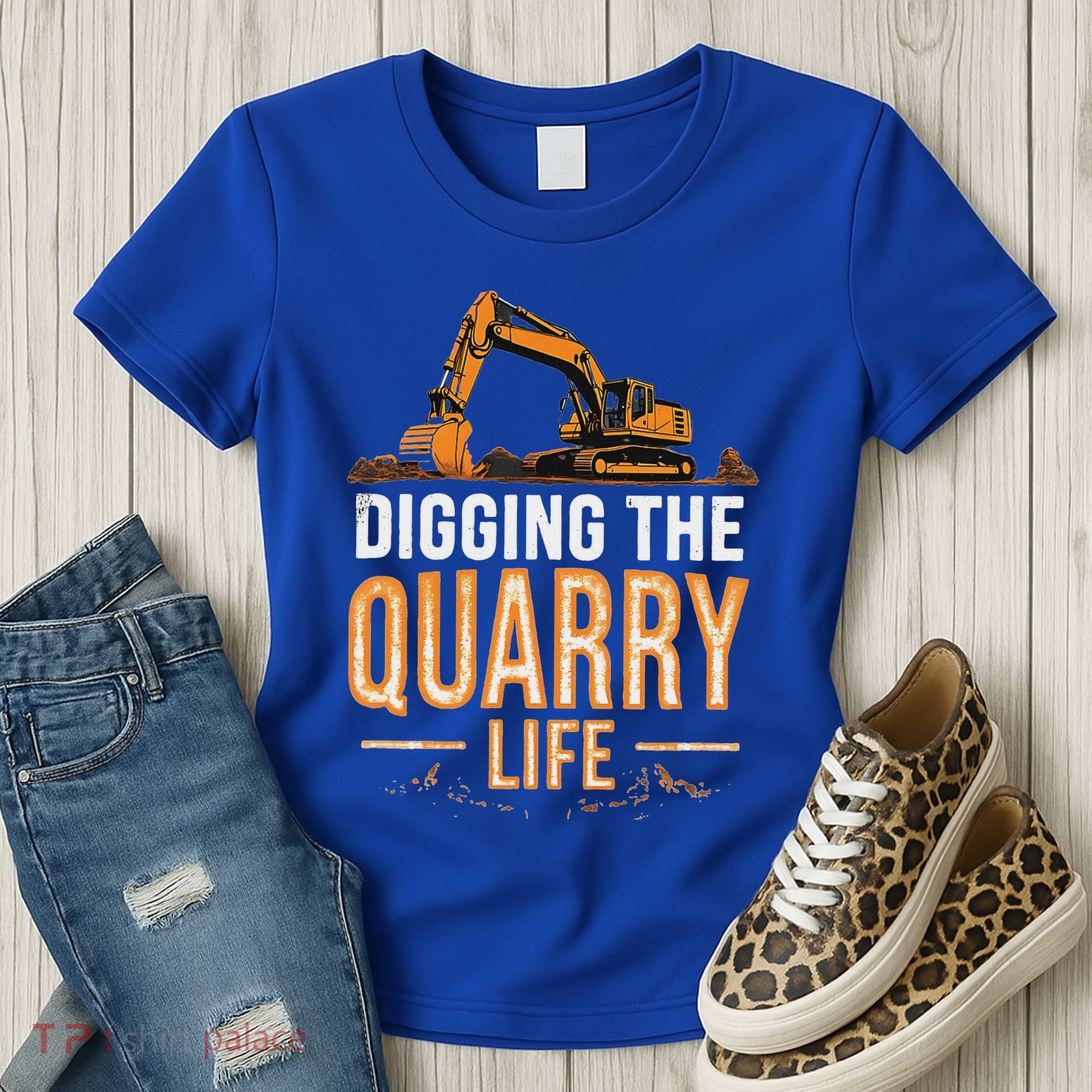 Digging The Quarry Life Excavation Women's T-Shirt