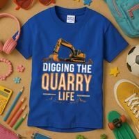 Digging The Quarry Life Excavation Kids T-Shirt thumb 3