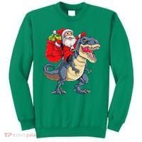 Dinosaur T Rex Christmas Santa Xmas Squad Sweatshirt thumb 0