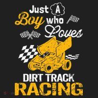 Dirt Track Racing Boy Women's Sweatshirt thumb 2
