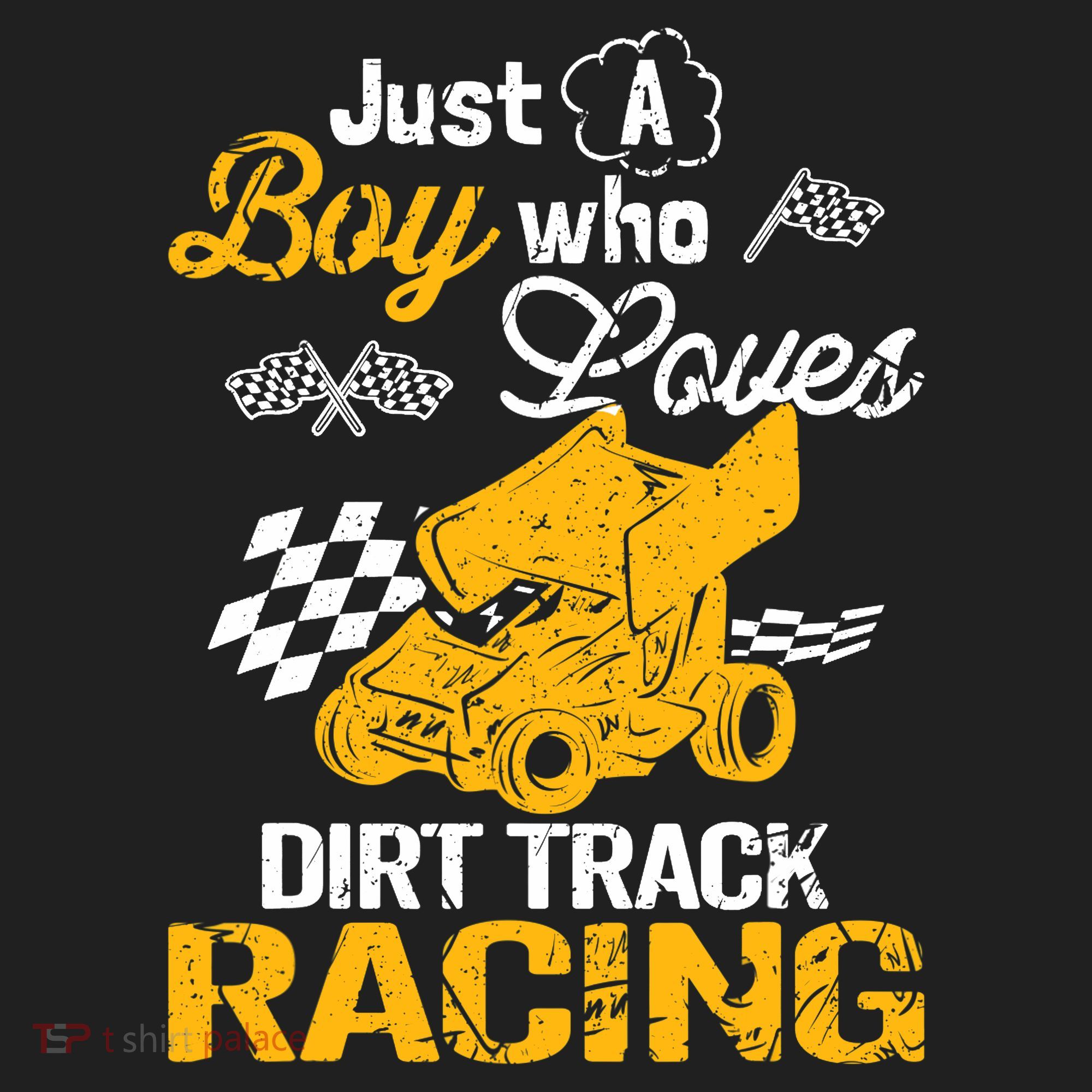 Dirt Track Racing Boy Women's Sweatshirt
