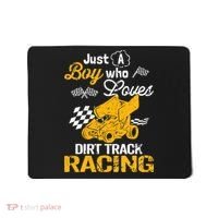 Dirt Track Racing Boy Mousepad thumb 0