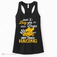 Dirt Track Racing Boy Women's Tank Top thumb 0