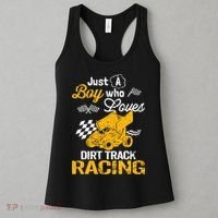 Dirt Track Racing Boy Women's Tank Top thumb 3
