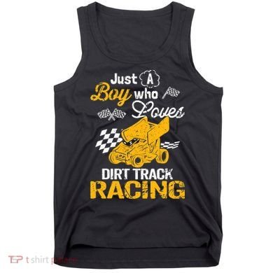 Dirt Track Racing Boy Tank Top