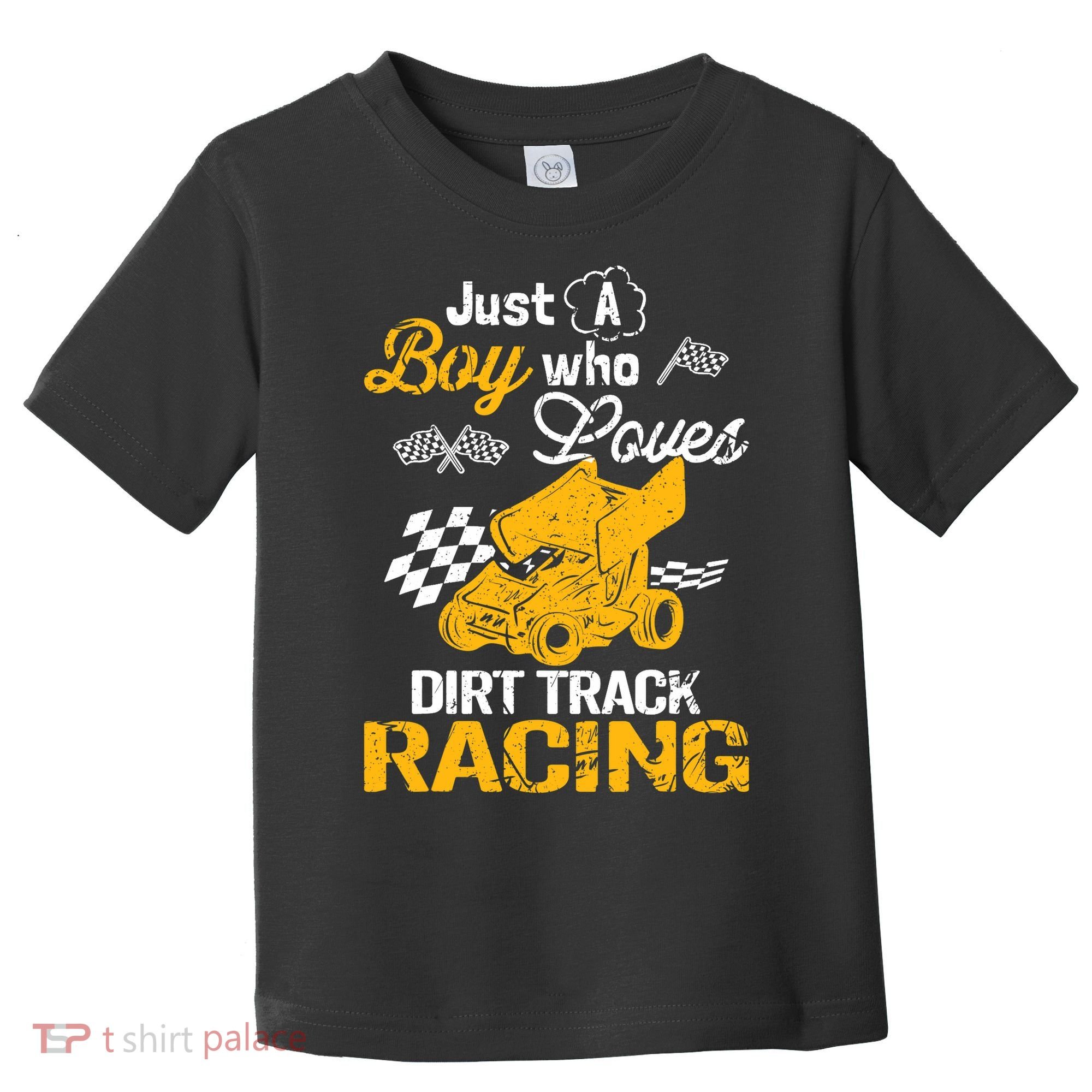 Dirt Track Racing Boy Toddler T-Shirt