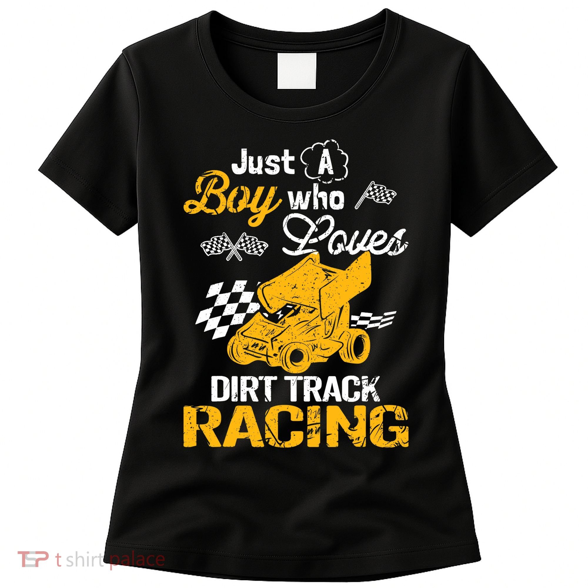 Dirt Track Racing Boy Women's T-Shirt