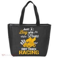 Dirt Track Racing Boy Tote Bag thumb 0