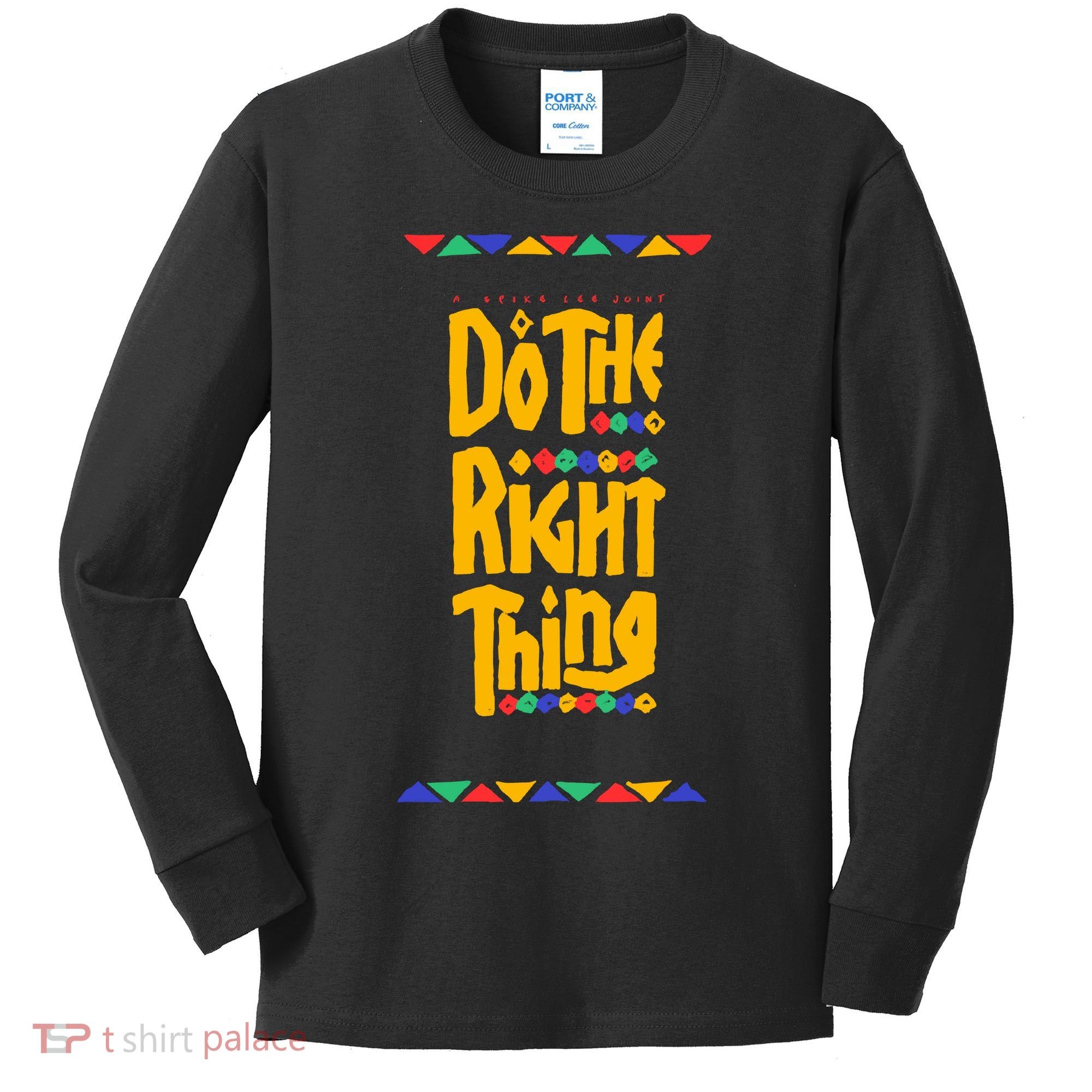 Do The Right Thing Kids Long Sleeve Shirt