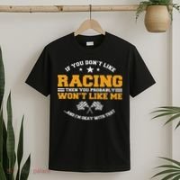 Dirt Track Racing Automobile Mx Motocross Race Car Racers T-Shirt thumb 2