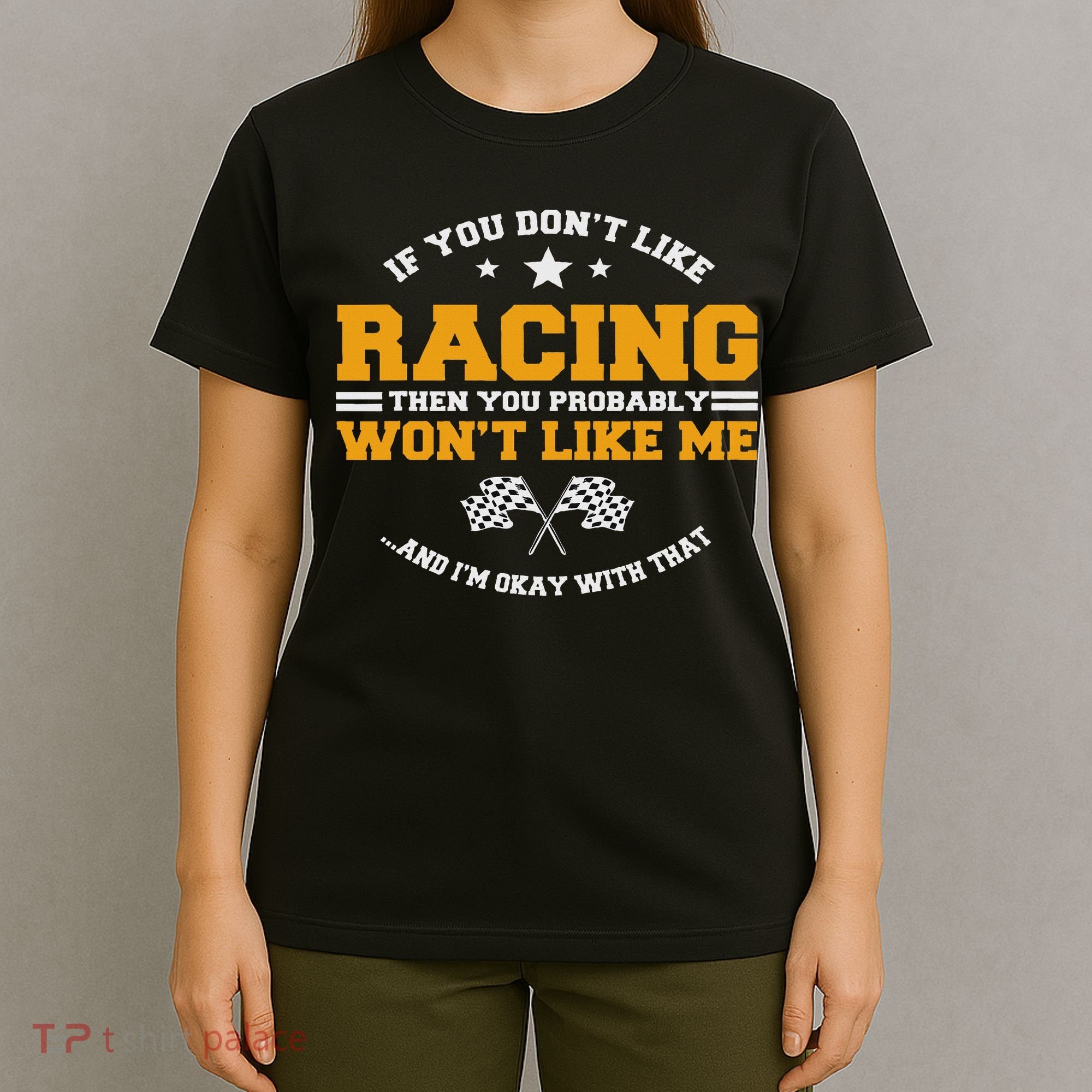Dirt Track Racing Automobile Mx Motocross Race Car Racers T-Shirt