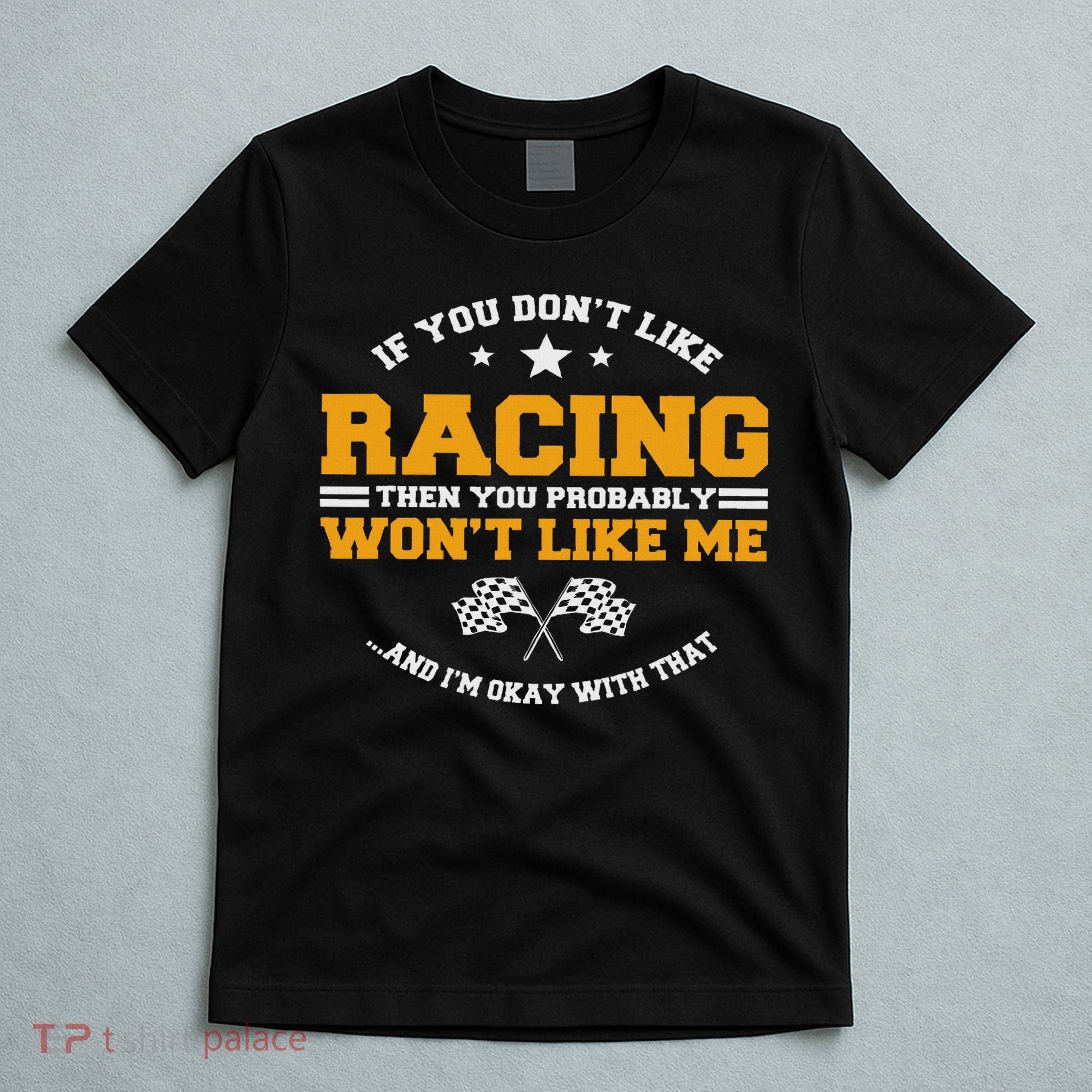 Dirt Track Racing Automobile Mx Motocross Race Car Racers T-Shirt