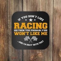 Dirt Track Racing Automobile Mx Motocross Race Car Racers Coaster thumb 0