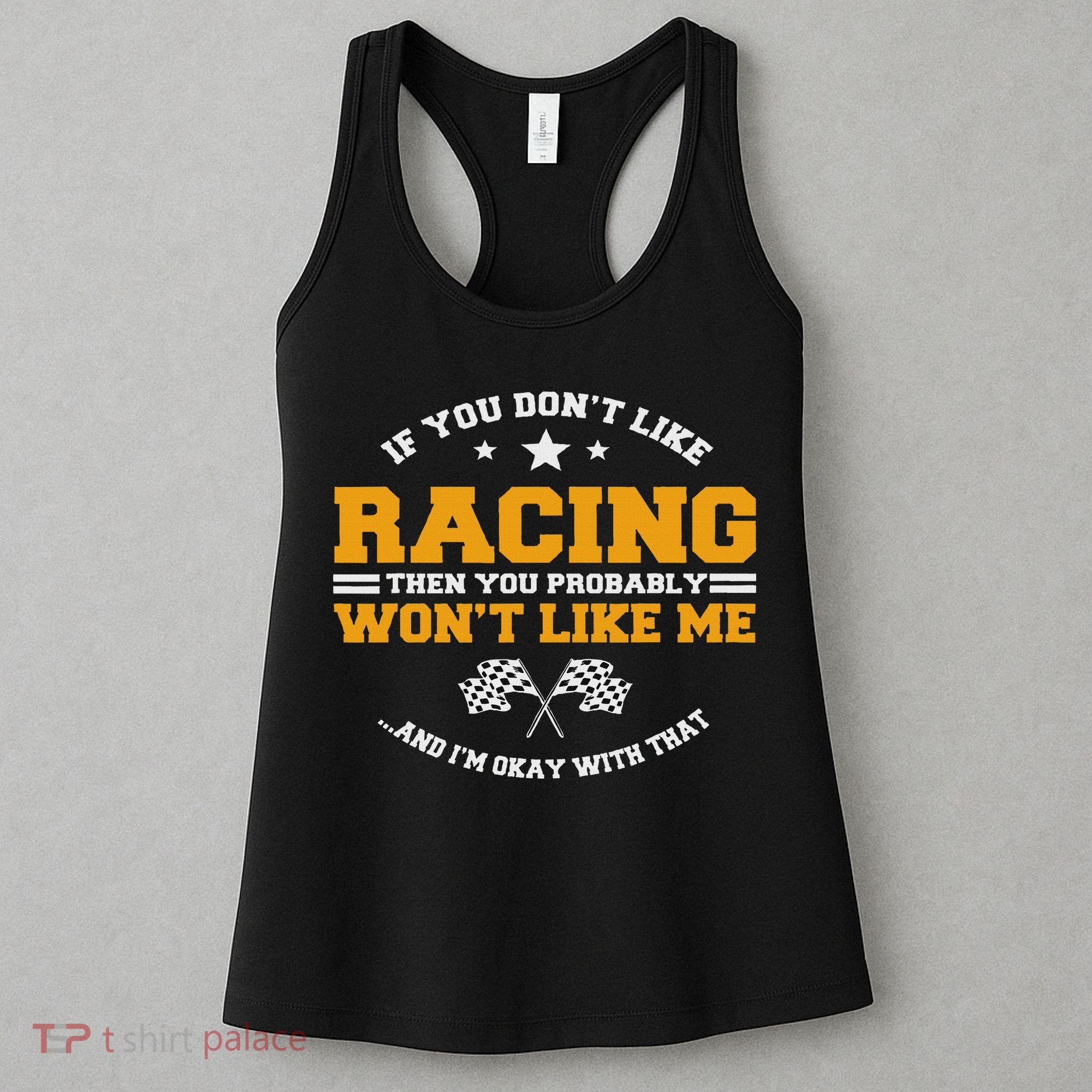 Dirt Track Racing Automobile Mx Motocross Race Car Racers Women's Tank Top