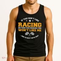 Dirt Track Racing Automobile Mx Motocross Race Car Racers Tank Top thumb 3