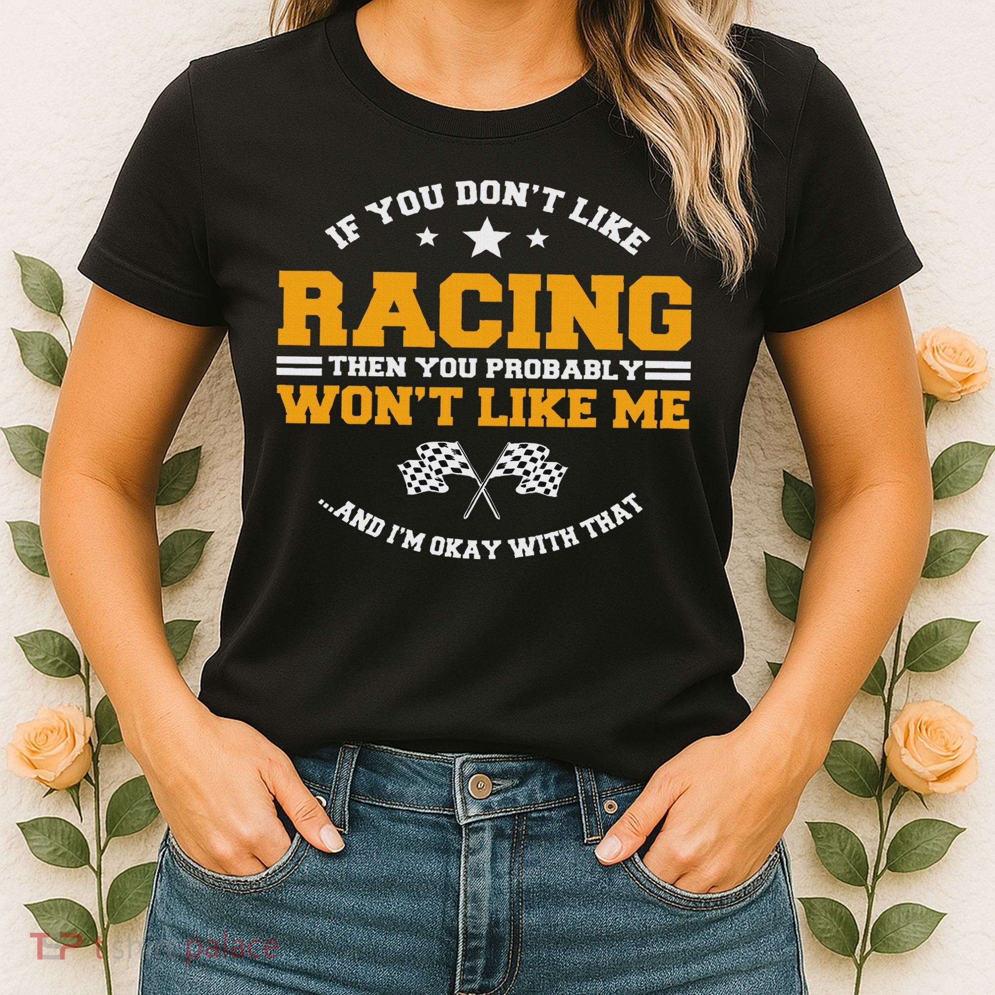 Dirt Track Racing Automobile Mx Motocross Race Car Racers Women's T-Shirt