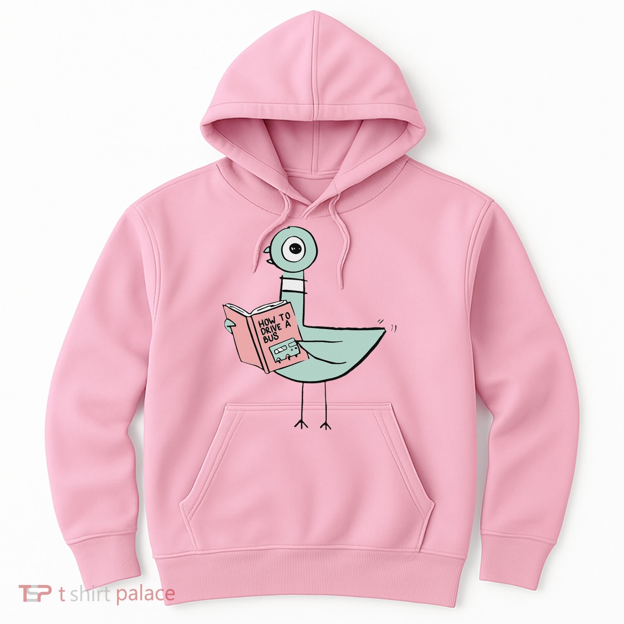 Driven To Read Pigeon Library Reading Books Hoodie