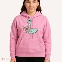 Driven To Read Pigeon Library Reading Books Hoodie thumb 5