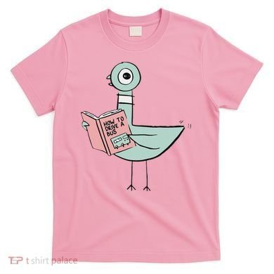 Driven To Read Pigeon Library Reading Books T-Shirt