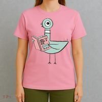Driven To Read Pigeon Library Reading Books T-Shirt thumb 4