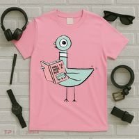 Driven To Read Pigeon Library Reading Books T-Shirt thumb 5