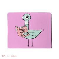 Driven To Read Pigeon Library Reading Books Mousepad thumb 0