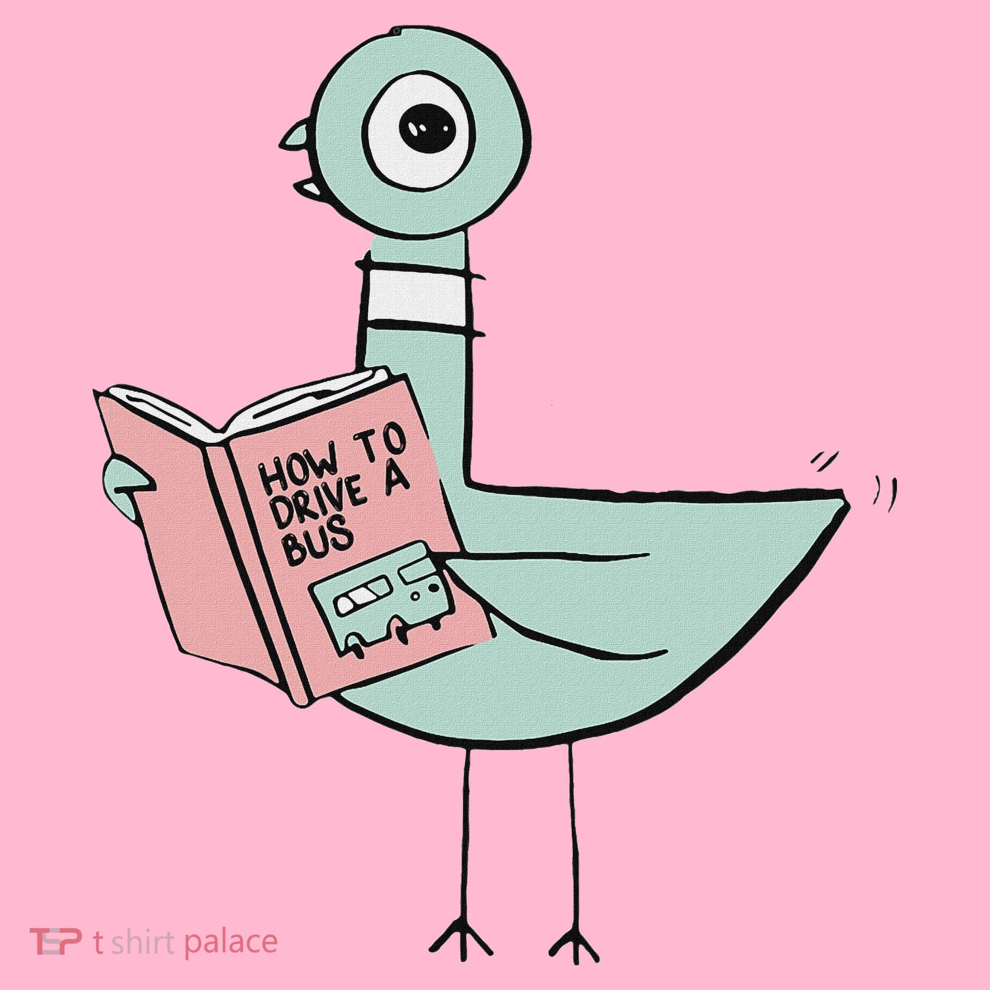 Driven To Read Pigeon Library Reading Books Baby Bodysuit