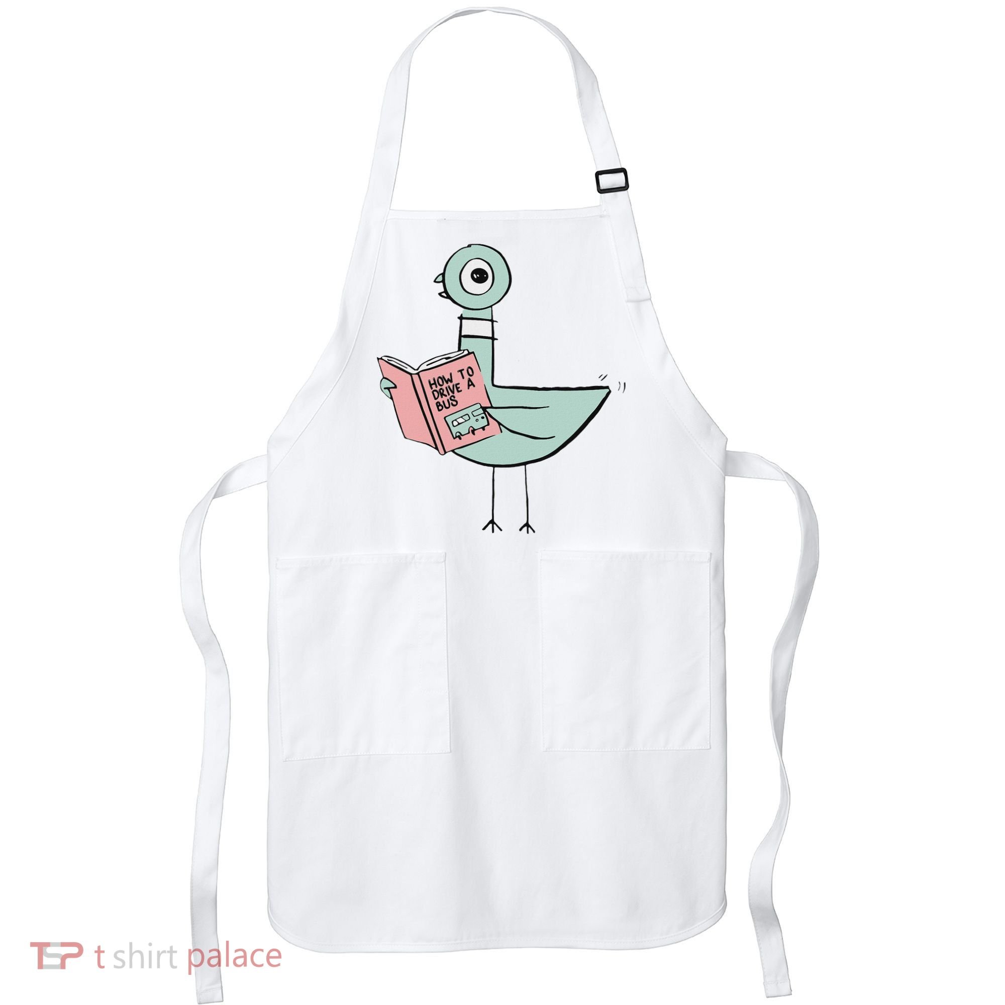 Driven To Read Pigeon Library Reading Books Apron