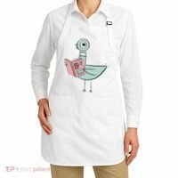 Driven To Read Pigeon Library Reading Books Apron thumb 2