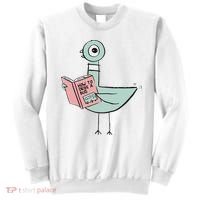 Driven To Read Pigeon Library Reading Books Sweatshirt thumb 0