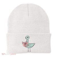 Driven To Read Pigeon Library Reading Books Beanie thumb 0