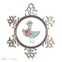 Driven To Read Pigeon Library Reading Books Ornament thumb 0