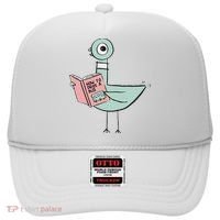 Driven To Read Pigeon Library Reading Books Hat thumb 0