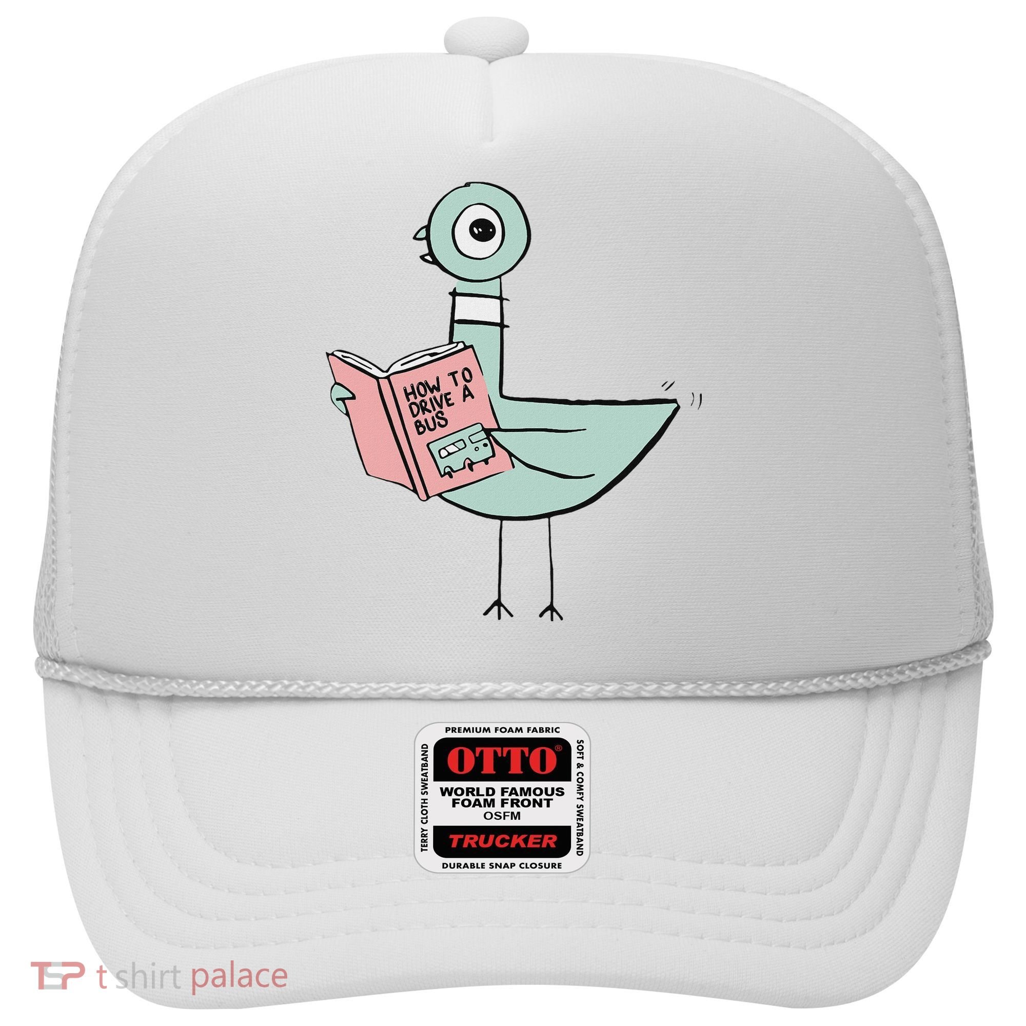 Driven To Read Pigeon Library Reading Books Hat