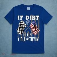 Dirt Track Racing Motocross Stock Car Racing Funny Gift T-Shirt thumb 5