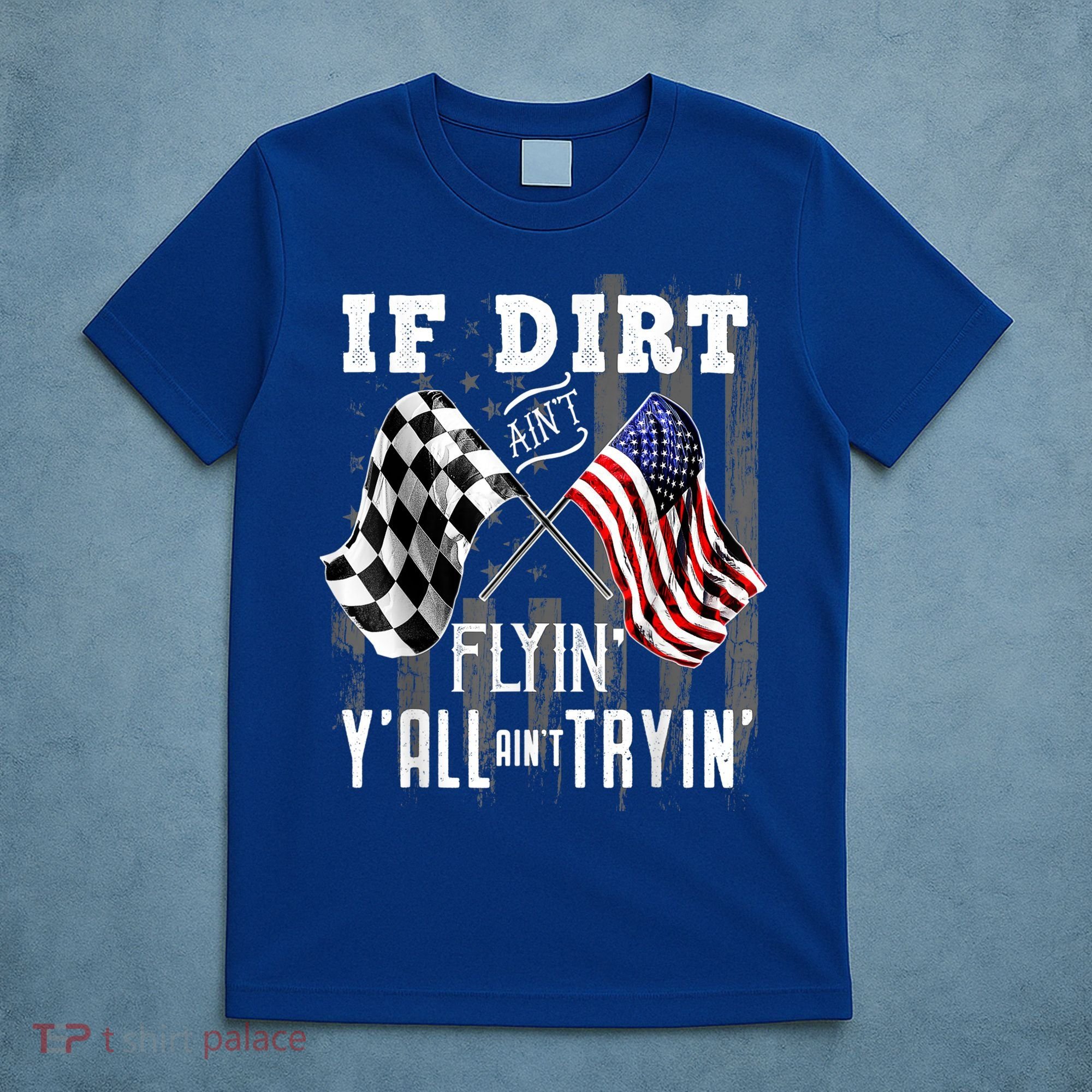 Dirt Track Racing Motocross Stock Car Racing Funny Gift T-Shirt